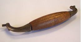 wooden handle after repair